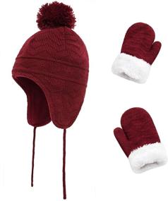 img 4 attached to 🧤 Cold Weather Accessories for Toddler Boys - Pop Your Dream Mittens