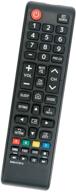 📺 enhanced remote control replacement for samsung tv models un40nu7100fxza, un43nu7100fxza, un50nu7100fxza, un55nu7100fxza, un58nu7100fxza, un65nu7100fxza, un75nu7100f, un32n5300afxza, un55nu6900fxza, un43nu6900fxza logo