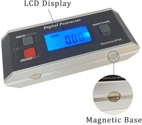 img 1 attached to Precision Protractor Inclinometer V Groove Framework