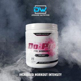 img 1 attached to 💖 Do-Pre Pink Burst: Pre Workout Powder for Men & Women - Sport + Energy Supplement with Caffeine & Dynamine, 25 Servings