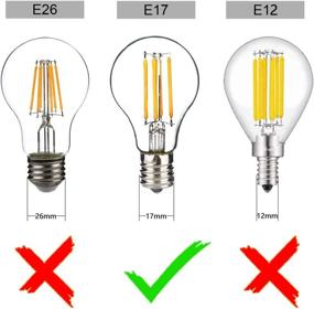 img 3 attached to 💡 Haian Dimmable Filament Equivalent Decorative Bulb