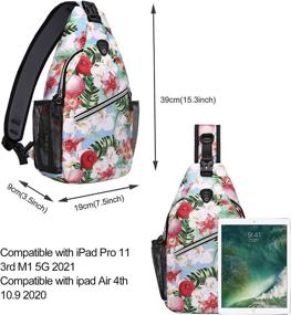 img 2 attached to MOSISO Backpack Daypack Crossbody Shoulder Outdoor Recreation and Camping & Hiking