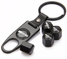 img 4 attached to CzlpV Black Wheel Keychain Styling Tires & Wheels in Accessories & Parts