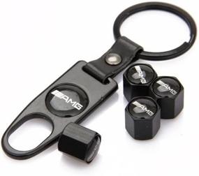 img 1 attached to CzlpV Black Wheel Keychain Styling Tires & Wheels in Accessories & Parts