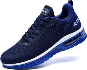 img 4 attached to 👟 MEHOTO Mens Air Running Sneakers: Lightweight Gym Shoes for Sport, Fitness, and Walking - Sizes 7-12.5