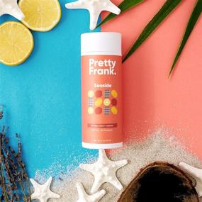 img 3 attached to 🏖️ Pretty Frank Seaside Body Powder: Talc-Free, All-Natural Moisture Control for Women and Men - Non-Aluminum, Kaolin Clay, Cocoa Butter, and Organic Essential Oils - 4 oz Size