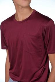 img 2 attached to 👕 High-End Athletic Performance Dry Fit T Shirts Set for Active Boys — Boost Performance and Comfort!