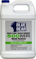 🛠️ efficient concrete surface restoration with blue bear 500mr mastic remover in gallon size logo