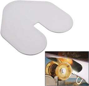 img 1 attached to 🛡️ Megaware Keelguard 80638 XL Scuffbuster with Notch, Stainless Steel