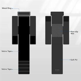 img 3 attached to KIWI Design Battery Strap for Oculus Quest 2/Quest/HTC Vive Deluxe Audio Strap - Enhanced Accessories for Extended VR Playtime