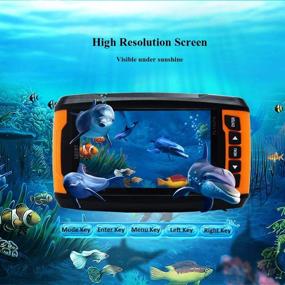 img 3 attached to 🎣 LUCKY DVR Video Fishing Camera Boat Infrared Light Cameras Fishing Kayak Video Remote Underwater Cameras Fish High Resolution Portable Recording Waterproof for Deep Sea Fishing