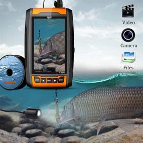 img 1 attached to 🎣 LUCKY DVR Video Fishing Camera Boat Infrared Light Cameras Fishing Kayak Video Remote Underwater Cameras Fish High Resolution Portable Recording Waterproof for Deep Sea Fishing
