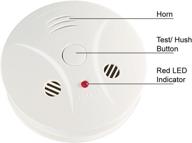 ultimate safety: battery operated smoke and co alarm detector combo unit logo