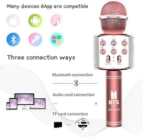 img 2 attached to Портативный беспроводной микрофон с поддержкой Bluetooth