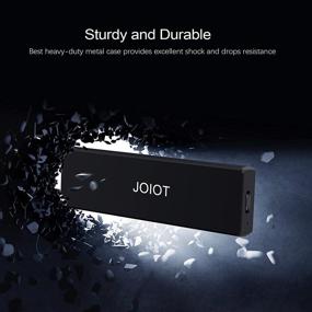 img 2 attached to 💾 JOIOT 1TB Portable SSD - High-Speed External Solid State Drive, Up to 1050MB/s, USB 3.1 Gen 2 Support, Mini Game Drive Flash Drive, Black