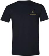 browning graphic t shirt under black men's clothing and t-shirts & tanks logo