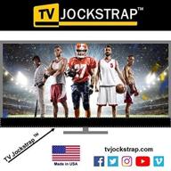 📺 tv jockstrap: the ultimate solution to enjoy sports without spoilers! block the score ticker! logo