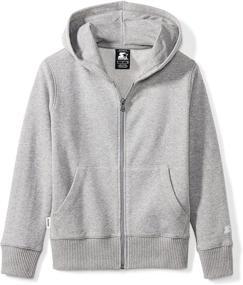 img 3 attached to Starter Boys' Zip-Up Hoodie - Solid Color | Amazon Exclusive