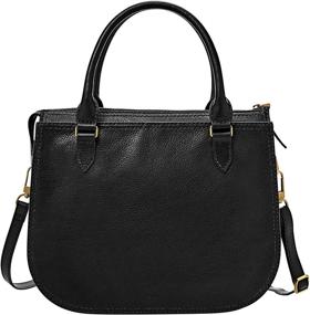 img 2 attached to Fossil Ryder Satchel Handbag Black