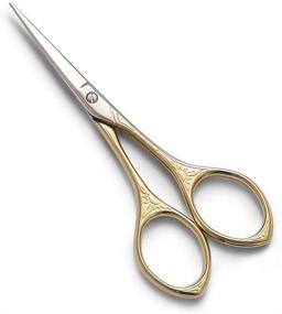 img 4 attached to HITOPTY Small Embroidery Scissors: 3.9in Stainless Steel Craft Shears for Sewing, Art, Threading, Needlework & Small Projects