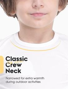 img 3 attached to 🧥 Ultra Soft Kids Base Layer: Boys' Fleece Lined Long Johns Set by Subuteay Thermal Underwear