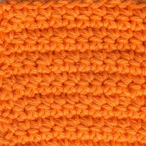 img 2 attached to 🔥 Lily 10200101628 Sugar 'N Cream The Original Solid Yarn, 2.5oz, Medium 4 Gauge, 100% Cotton - Hot Orange, Machine Wash & Dry