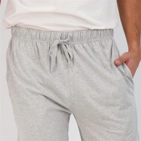 img 2 attached to Ultimate Men's Loose Fit Sweatpants Set: A Must-Have Wardrobe Essential for Comfort and Style