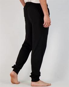 img 1 attached to Ultimate Men's Loose Fit Sweatpants Set: A Must-Have Wardrobe Essential for Comfort and Style