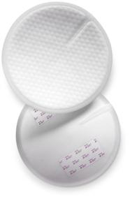 img 1 attached to 👶 100 Count Philips Avent Disposable Breast Pads, White, SCF254/13, for Maximum Comfort