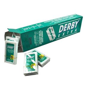 img 1 attached to Quality Derby Double Edge Razor 🪒 Blades – 30 Ct for a Perfect Shave