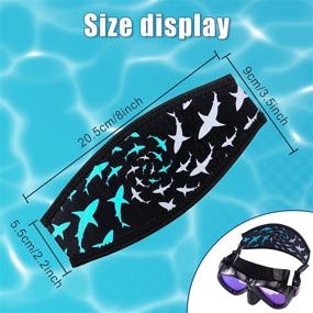 img 3 attached to Pieces Neoprene Swimming Waterproof Snorkel