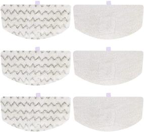 img 4 attached to 🧼 Bissell PowerFresh Steam Mop Pads - 6 Pack Replacement Pads for Model #5938#203-2633