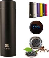 ultimate stay hot & cold thermos: smart coffee & tea infuser 🌡️ bottle with led temp display, vacuum insulated - 24 hrs hot, 24 hrs cold логотип