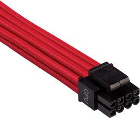 img 2 attached to 🔴 CORSAIR Premium Individually Sleeved PSU Cables Pro Kit for Corsair PSUs – Red, Extended 2-Year Warranty
