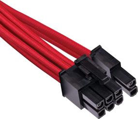 img 1 attached to 🔴 CORSAIR Premium Individually Sleeved PSU Cables Pro Kit for Corsair PSUs – Red, Extended 2-Year Warranty