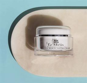img 3 attached to 🌸 Le Mieux Bio Cell Rejuvenating Cream: Advanced Triple Peptide Facial Moisturizer for Youthful Skin - Hyaluronic Acid, Squalane & Rose Hip, Day & Night Cream for Face & Neck (1.75 oz / 52 ml)