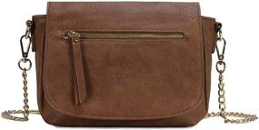 img 4 attached to 👜 Маленькая женская сумка Scarleton из вегетарианской кожи на плечо, стиль H1966.