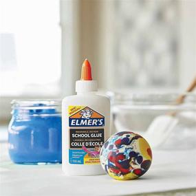 img 3 attached to Elmer's Liquid PVA Glue, Washable, White, 118ml – Ideal for Crafting Slime