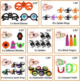 img 1 attached to 🎃 Aitbay Halloween Assortment for Carnivals and Classrooms