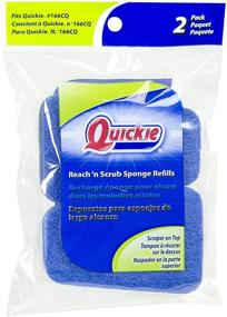 img 1 attached to 🧼 Efficient Quickie Reach N Scrub Dish Wand Refill, 2-Pack