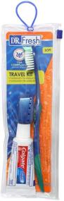 img 2 attached to 🚀 Convenient Travel Companion: Dr. Fresh Toothbrush on the Go Travel Kit