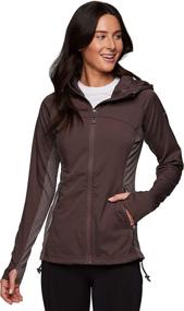 img 4 attached to 🧥 Stay Stylish and Comfortable with Avalanche Women's Lightweight Hybrid Zip Up Jacket – Featuring a Hood & Zipper Pockets