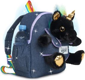 img 4 attached to 🦄 Naturally KIDS Small Unicorn Backpack: A Magical Must-Have for Little Ones