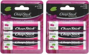img 1 attached to ChapStick Classic Cherry Lip Balm - 6 Pack, 0.15 Ounce each