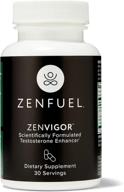 💪 zenfuel zenvigor: natural testosterone strength booster to supercharge workouts and achieve peak performance - fenugreek: energize and build muscles for men, vegan plant-based supplement (30 count) logo