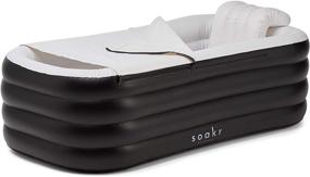 img 3 attached to Experience Ultimate Convenience with SOAKR Portable Bathtub for Adults