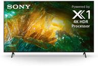 2020 sony x800h 75-дюймовый телевизор: 4k ultra hd 📺 smart led телевизор с поддержкой hdr, совместимый с алексой и улучшенным seo логотип