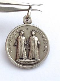 img 2 attached to 👨 Saints Cosmas and Damian Medal - Patron Saints for Healthcare Professionals including Doctors, Surgeons, Pharmacists, and Dentists