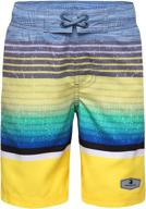 rokka rolla drawstring trunks printed boys' clothing : swim logo