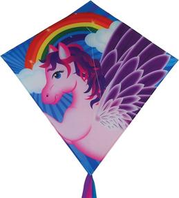 img 4 attached to Pegasus 30 Inch Diamond Kite: Experience Fun and Easy Flying with In the Breeze 3276